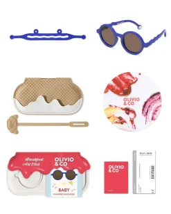 Okulary Round Midnight Berry Polarized 1-3