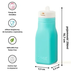 Lunchboxy|Bidony I Butelki | OMIE BOTTLE, bidon dla dzieci, Teal