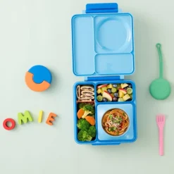 Lunchboxy|Przechowywanie Jedzenia | OMIE BOX lunch box z termosem, Blue Sky