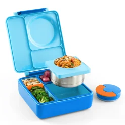Lunchboxy|Przechowywanie Jedzenia | OMIE BOX lunch box z termosem, Blue Sky