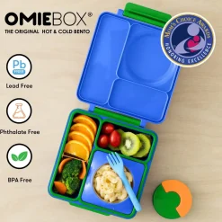 Lunchboxy|Przechowywanie Jedzenia | OMIE BOX lunch box z termosem, Monster Blue