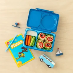 OMIEBOX UP lunch box z termosem, Cosmic Blue