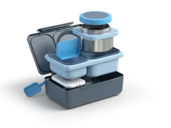Lunchboxy|Przechowywanie Jedzenia | OMIE BOX UP lunch box z termosem, Graphite