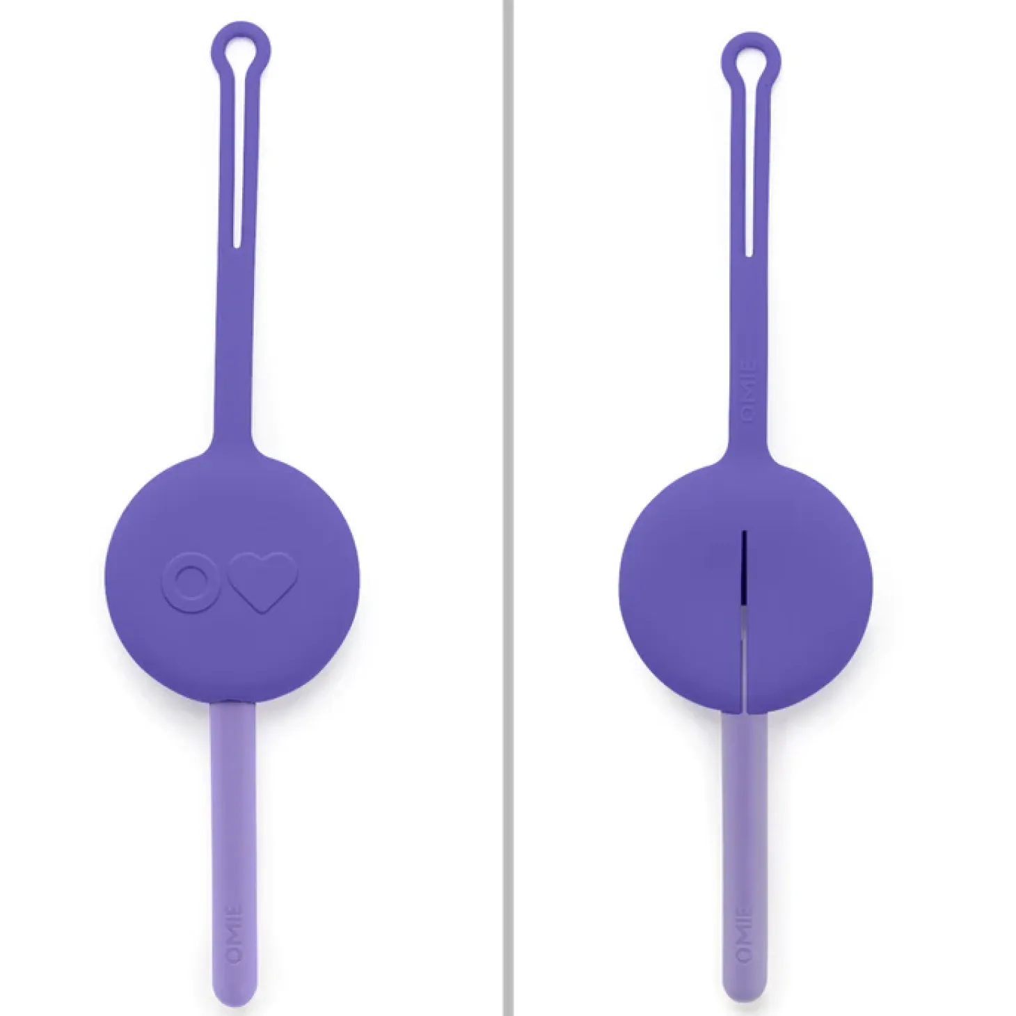 OMIEPOD zawieszka - pokrowiec ze sztućcami, Lilac