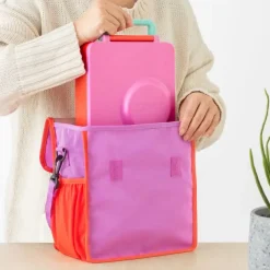 OMIETOTE, torba lunchowa dla dzieci, Pink