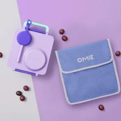 OMIETOTE, torba lunchowa dla dzieci, Purple
