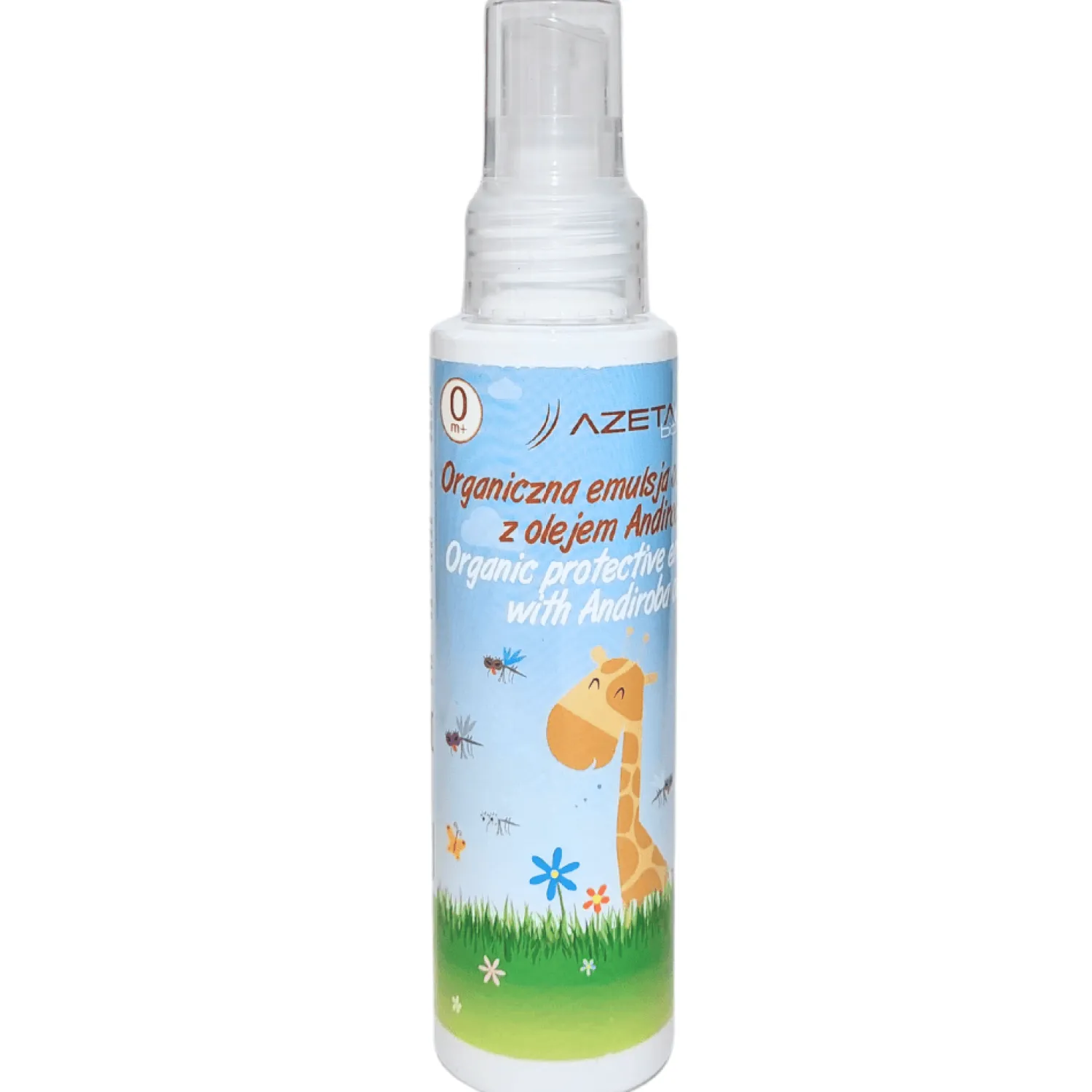Naturalne Kosmetyki|Naturalne Kosmetyki | Azeta Bio Organiczna emulsja ochronna na owady z olejem Andiroba 0+, 100ml