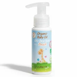 Naturalne Kosmetyki|Naturalne Kosmetyki | Azeta Bio Organiczna oliwka brzoskwiniowa z Inca Inchi do pielęgnacji i masażu dla dzieci i niemowląt, 50 ml
