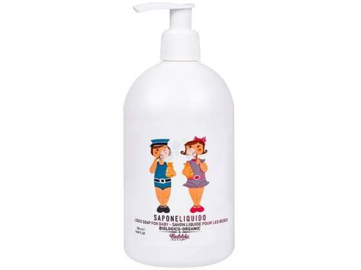 Organiczne Mydło w Płynie dla Dzieci, 500 ml, 0m+