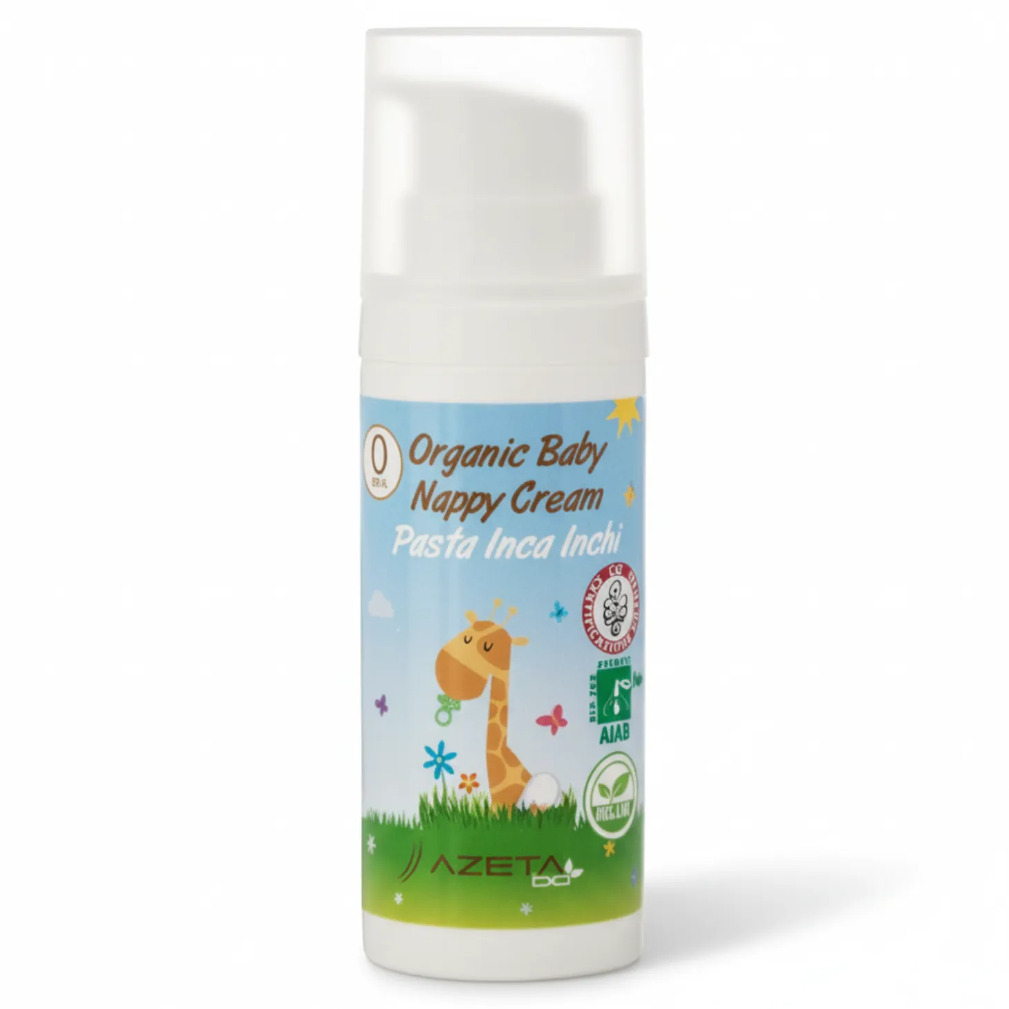 Organiczny krem do pupy przeciw odparzeniom z olejkiem Inca Inchi, 50 ml