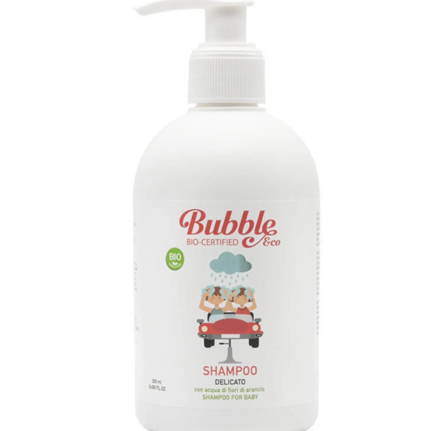 Naturalne Kosmetyki|Naturalne Kosmetyki | Bubble&CO Organiczny Szampon dla Dzieci, 250 ml, 0m+