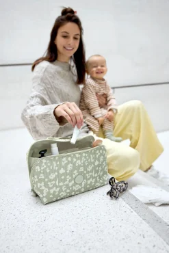Organizer kuferek podróżny Leo light khaki