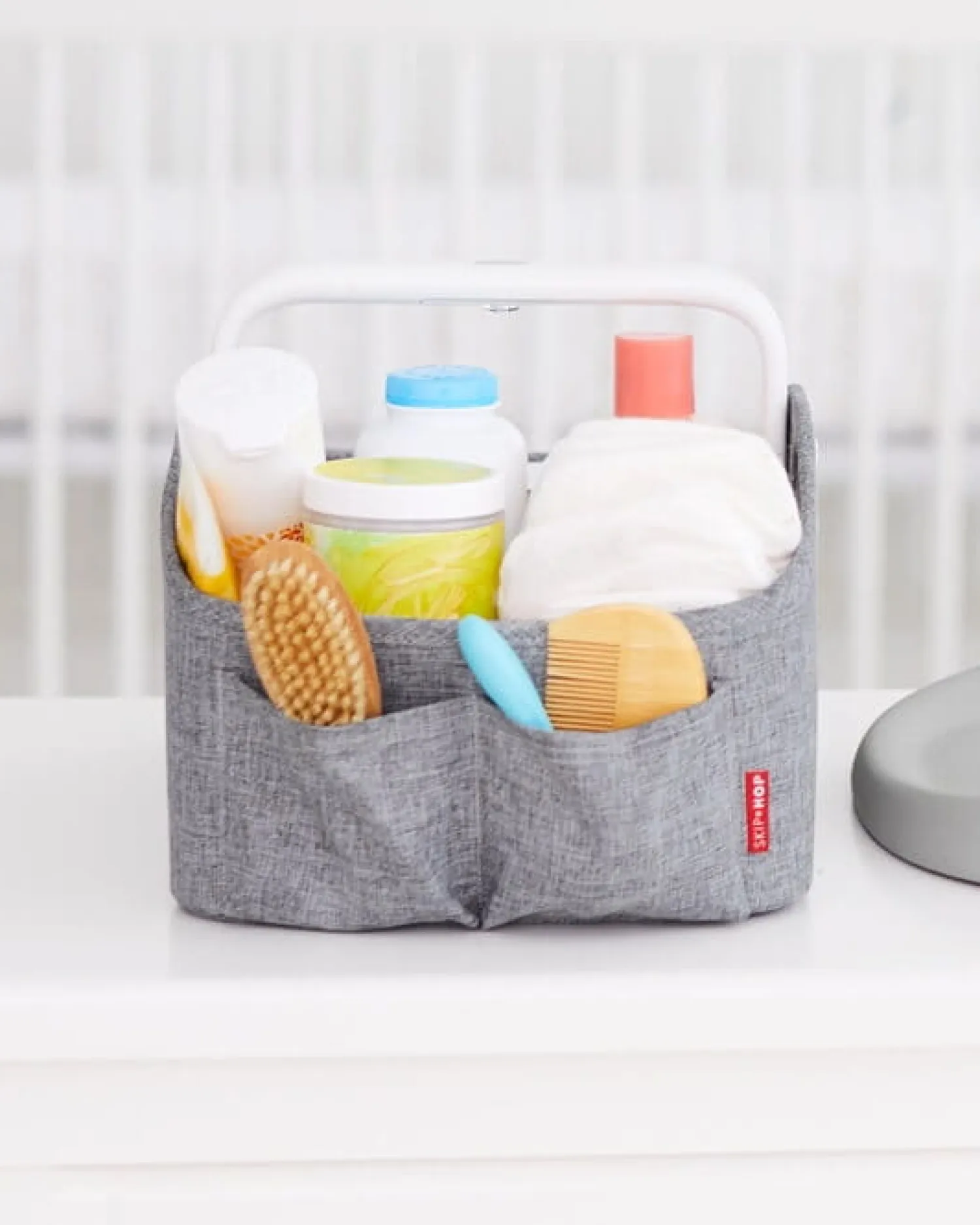 Akcesoria Do Przewijania|Akcesoria Do Przewijania | Skip Hop Organizer na pieluszki z lampką - Grey