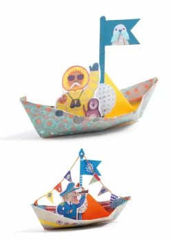 6 Lat+|7 Lat+ | Djeco Origami - ŁÓDKI