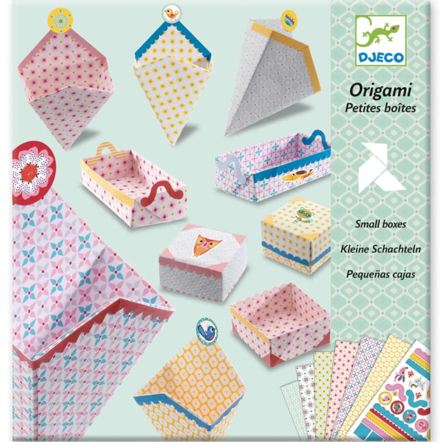 8 Lat+|Zestawy Kreatywne | Djeco Origami - PUDEŁECZKA