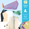 Zestawy Kreatywne|6 Lat+ | Djeco Origami - zwierzęta polarne