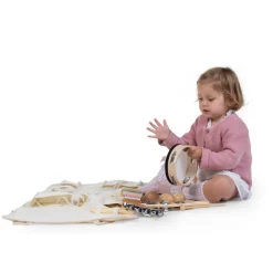 3 Lata +|2 Lata + | Childhome Orkiestra Zestaw 8 instrumentów + organizer