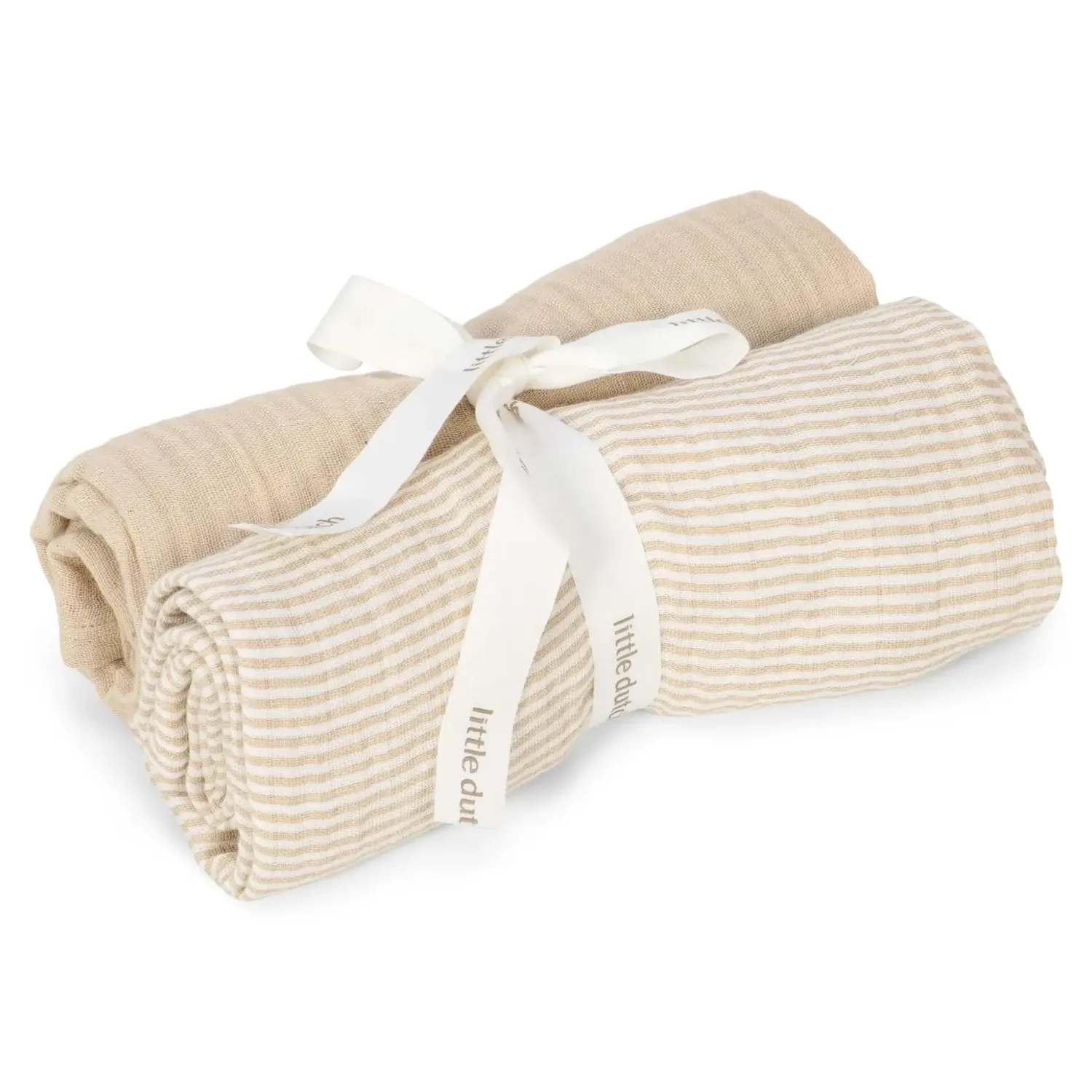 Otulacze I Pieluszki|Otulacze I Pieluszki | Little Dutch Otulacze muślinowe 70x70 cm - Pure Soft Beige