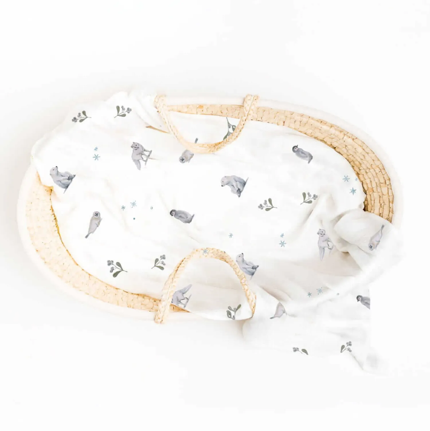 Otulacze I Pieluszki|Otulacze I Pieluszki | Layette Otulacz, kocyk bambusowy GREENLAND