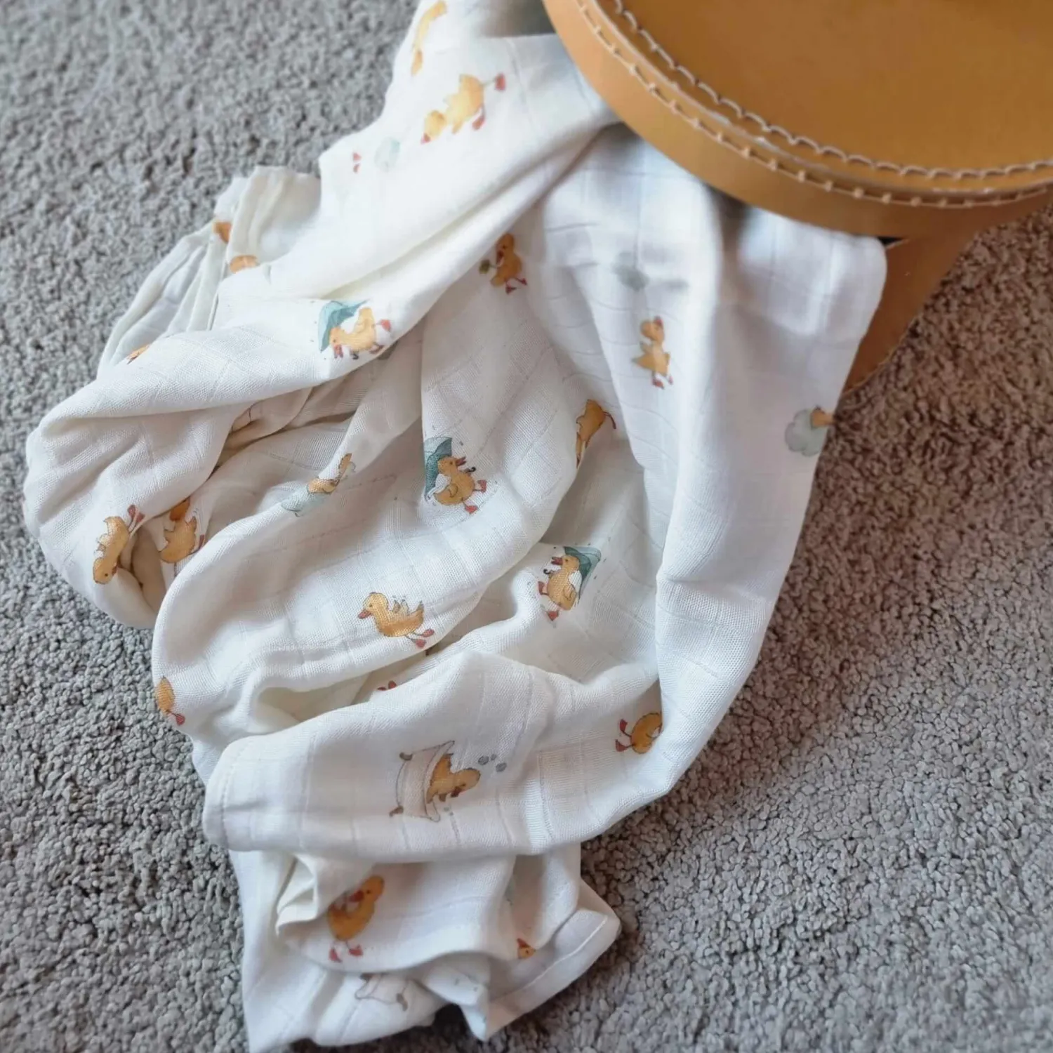 Otulacze I Pieluszki|Otulacze I Pieluszki | Layette Otulacz kocyk bambusowy LUCKY DUCKY