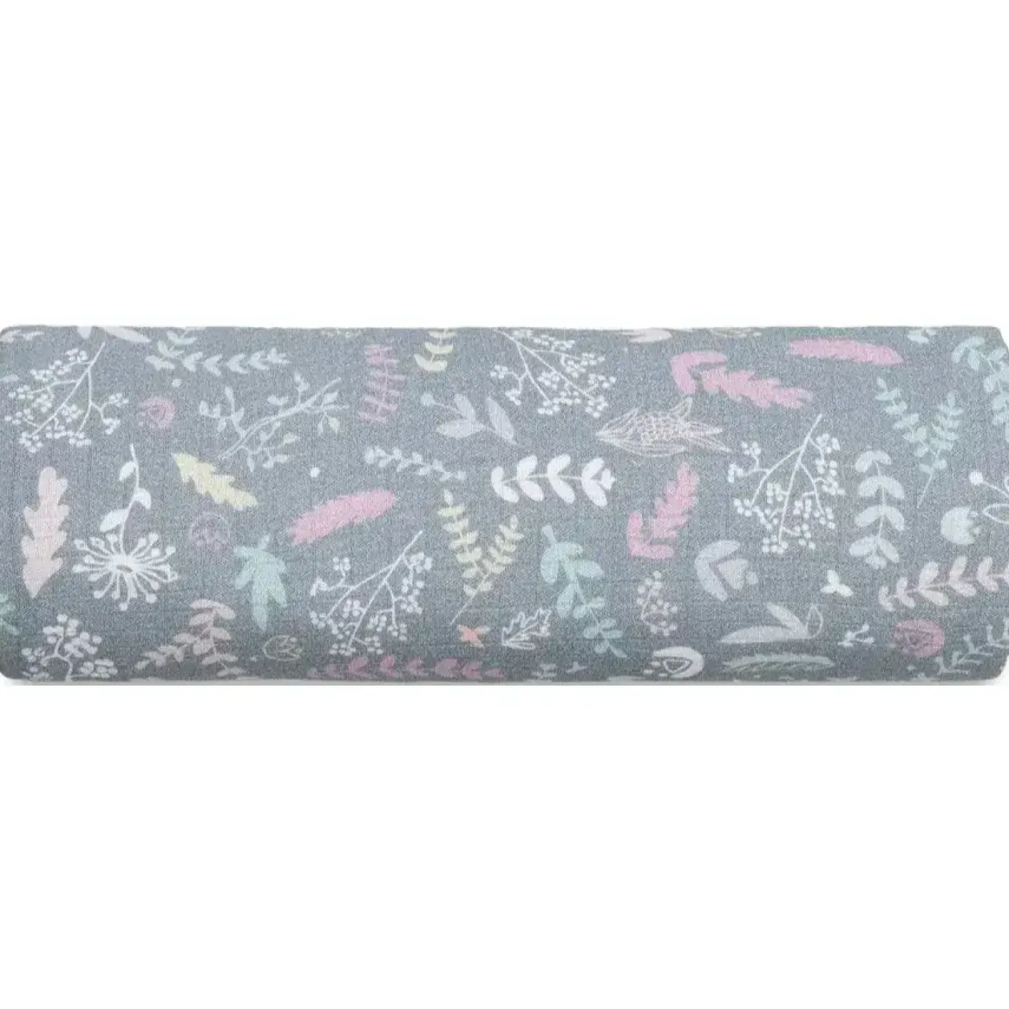Otulacz muślinowy BOTANIC GREY 100x120