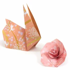 8 Lat+|6 Lat+ | Djeco Ozdobne kartki do origami 100 szt. HARU