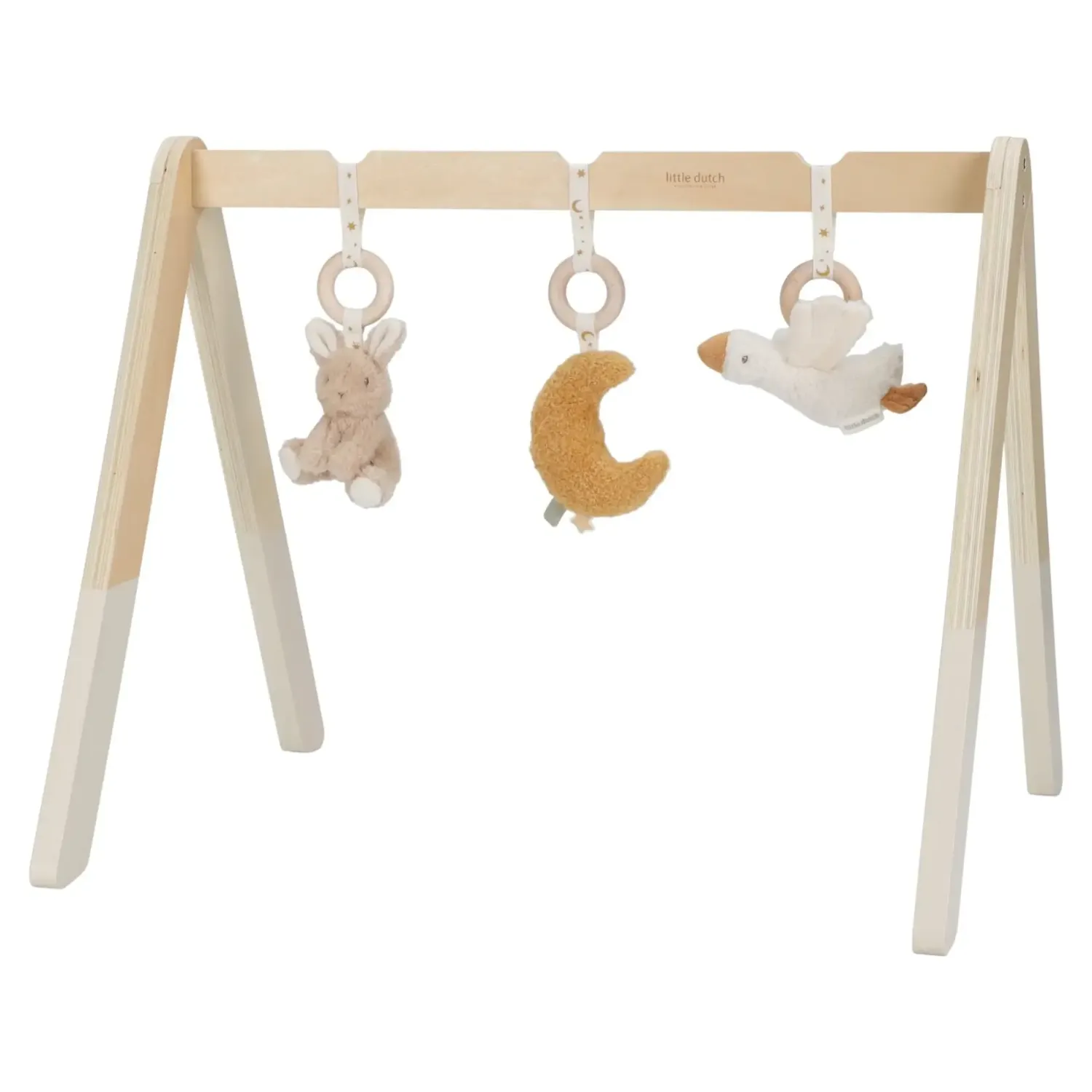 Maty Edukacyjne|Drewniane | Little Dutch Pałąk interaktywny Newborn Naturals