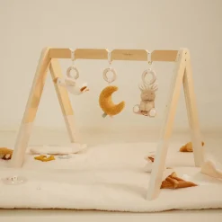 Maty Edukacyjne|Drewniane | Little Dutch Pałąk interaktywny Newborn Naturals