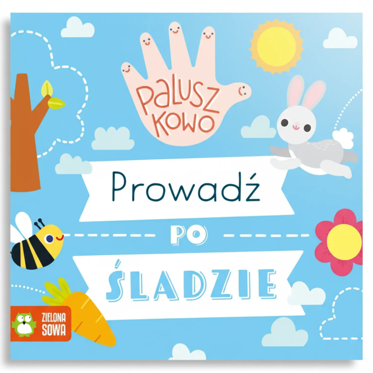 0-2 Lat | Wydawnictwo Zielona Sowa Paluszkowo. Prowadź po śladzie