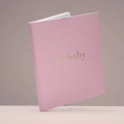 Albumy I Karty Do Zdjęć|Albumy I Karty Do Zdjęć | Mommy Planner Pamiętnik dziecka – oh baby Powder Pink