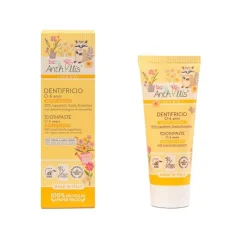 Pasta do zębów dla dzieci, BEZ FLUORU, z ekologicznymi aloesem i rumiankiem, waniliowa, 75 ml