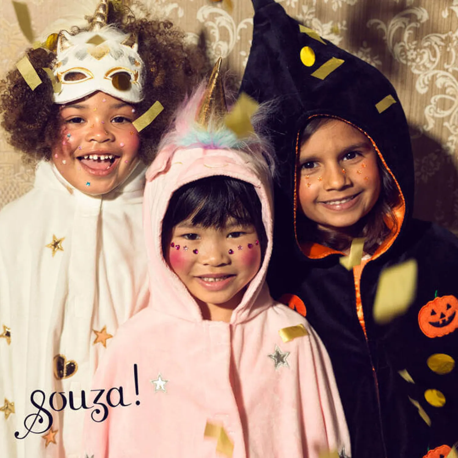 6 Lat+|7 Lat+ | Souza! Peleryna na Halloween kostium dynia 4-8 lat