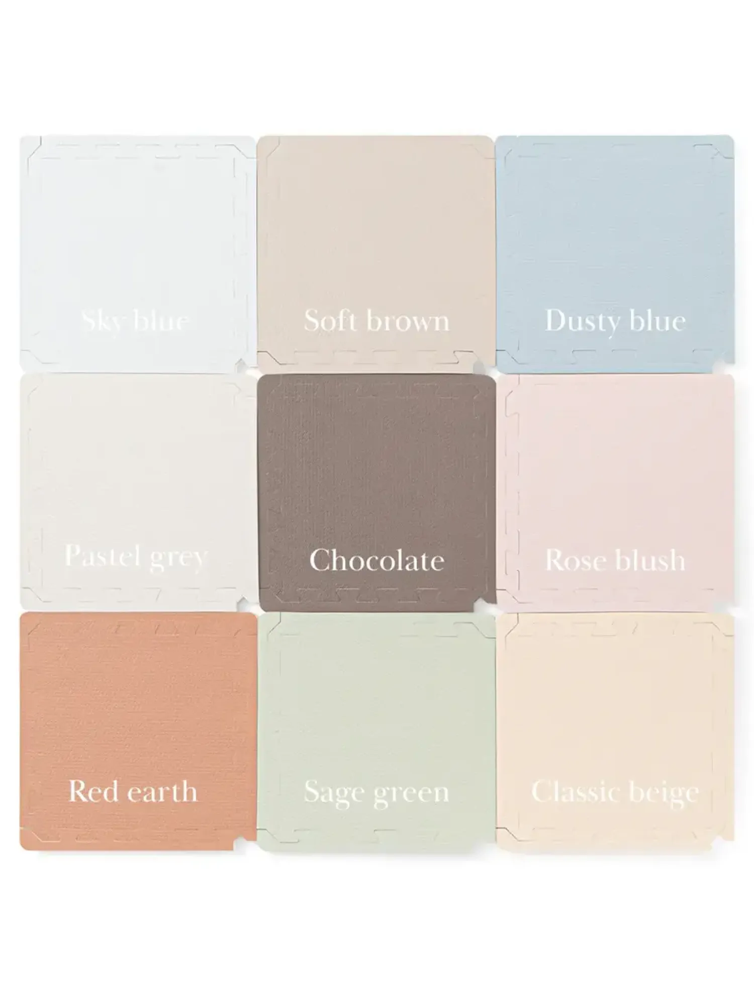 Maty Edukacyjne|Maty Edukacyjne | That's Mine Piankowa mata podłogowa PASTEL GREY