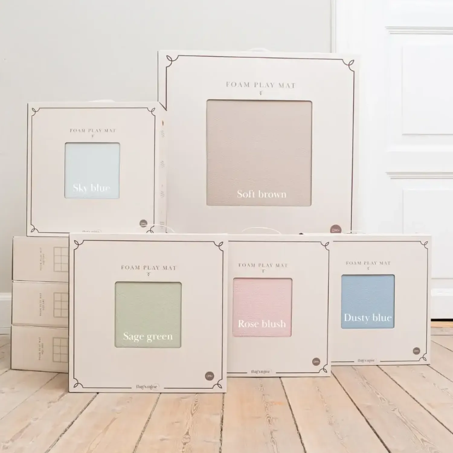 Maty Edukacyjne|Maty Edukacyjne | That's Mine Piankowa mata podłogowa SKY BLUE