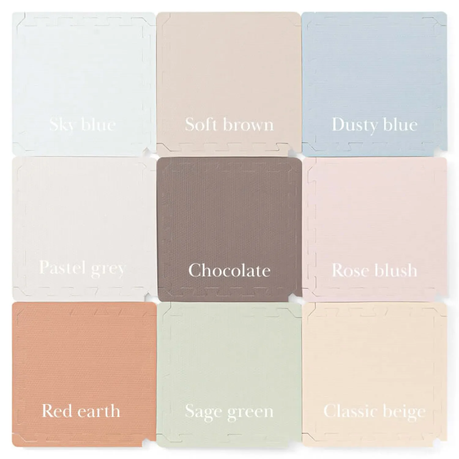 Maty Edukacyjne|Maty Edukacyjne | That's Mine Piankowa mata podłogowa SKY BLUE