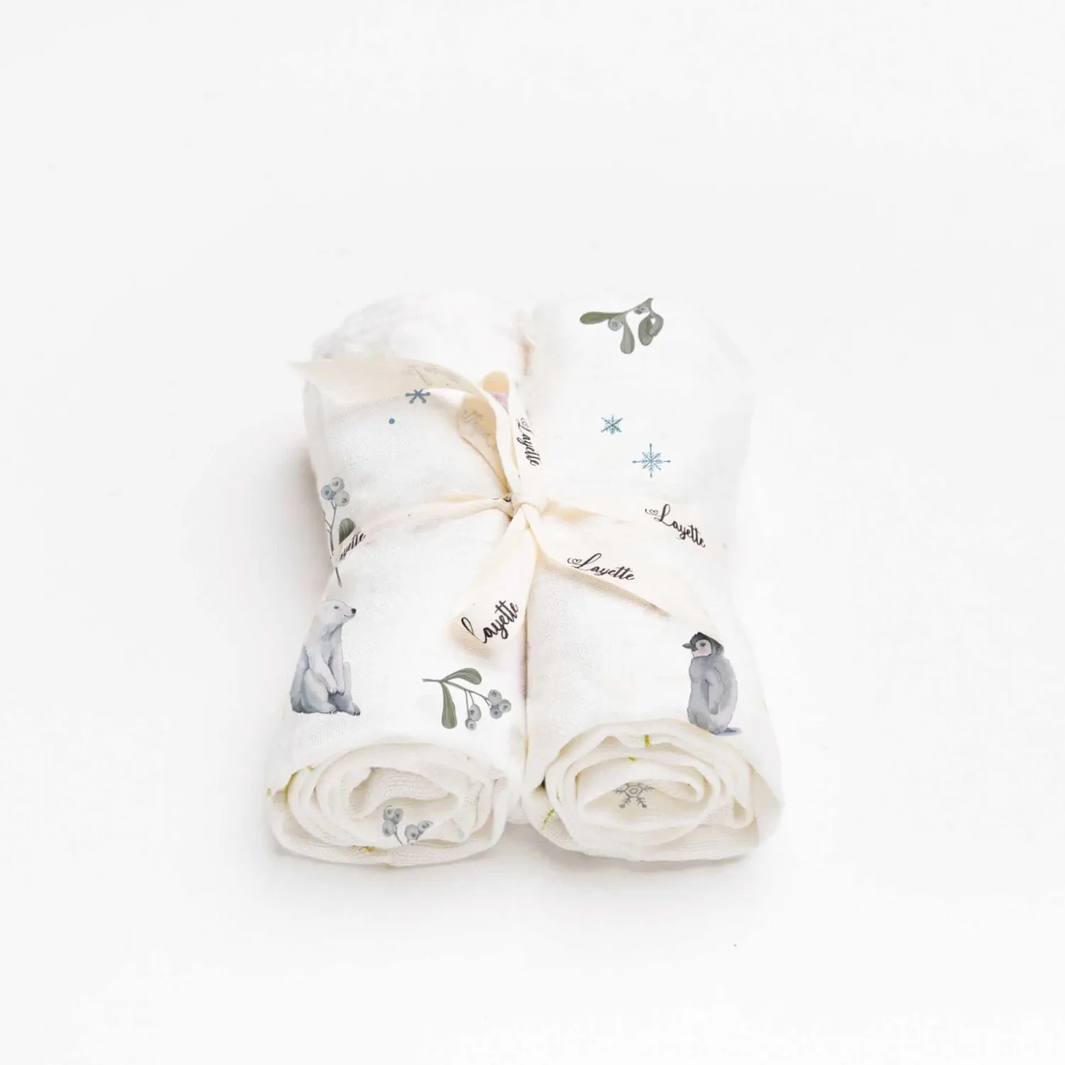 Otulacze I Pieluszki|Otulacze I Pieluszki | Layette Pieluszki bambusowe 2 szt. GREENLAND
