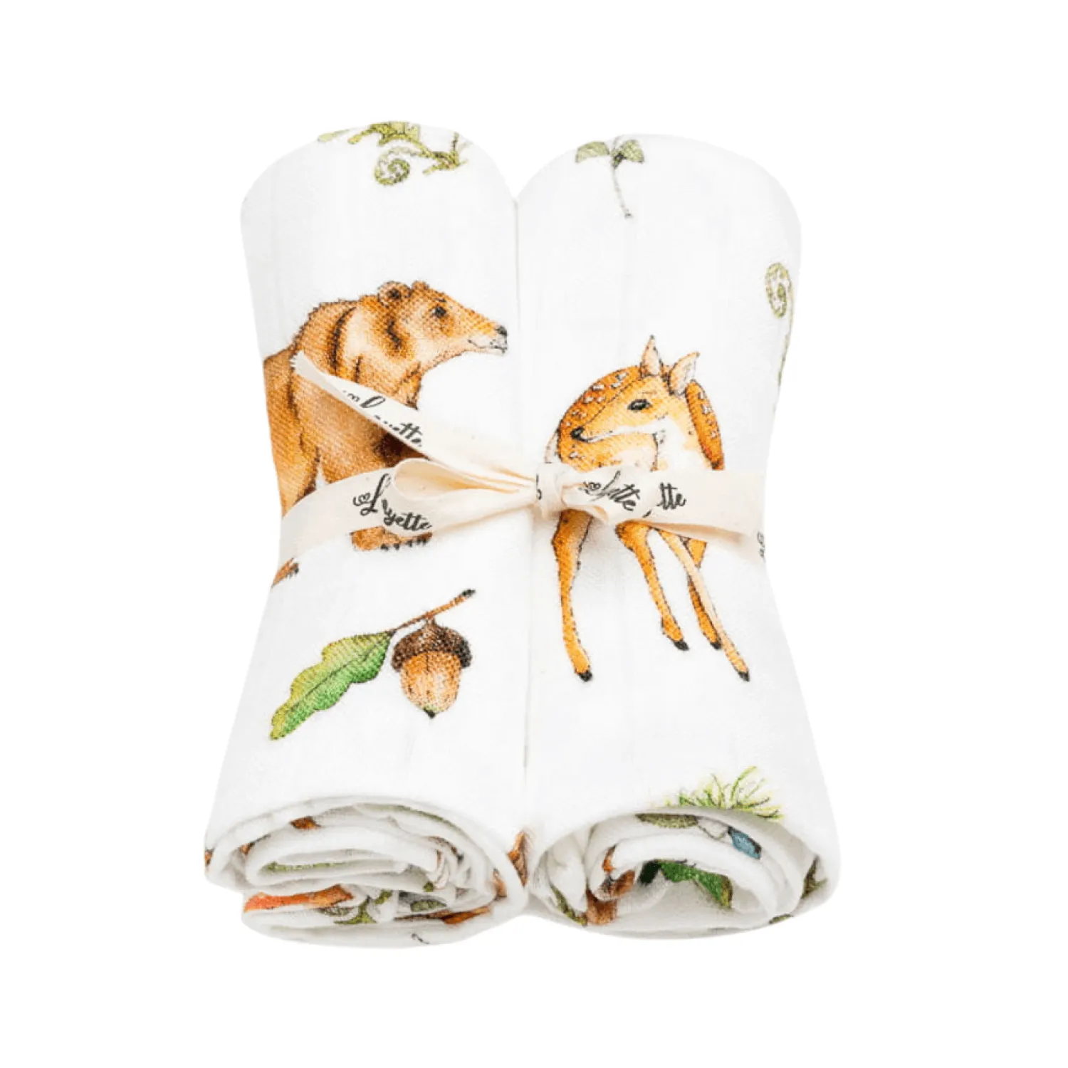 Otulacze I Pieluszki|Otulacze I Pieluszki | Layette Pieluszki bambusowe 2 szt. Woods