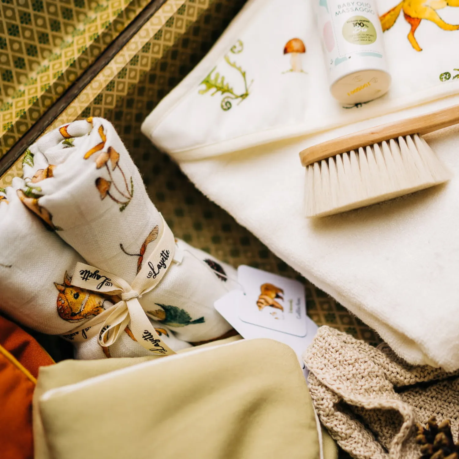 Otulacze I Pieluszki|Otulacze I Pieluszki | Layette Pieluszki bambusowe 2 szt. Woods