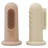 2 pierwsze szczoteczki na palec Blush & Sand