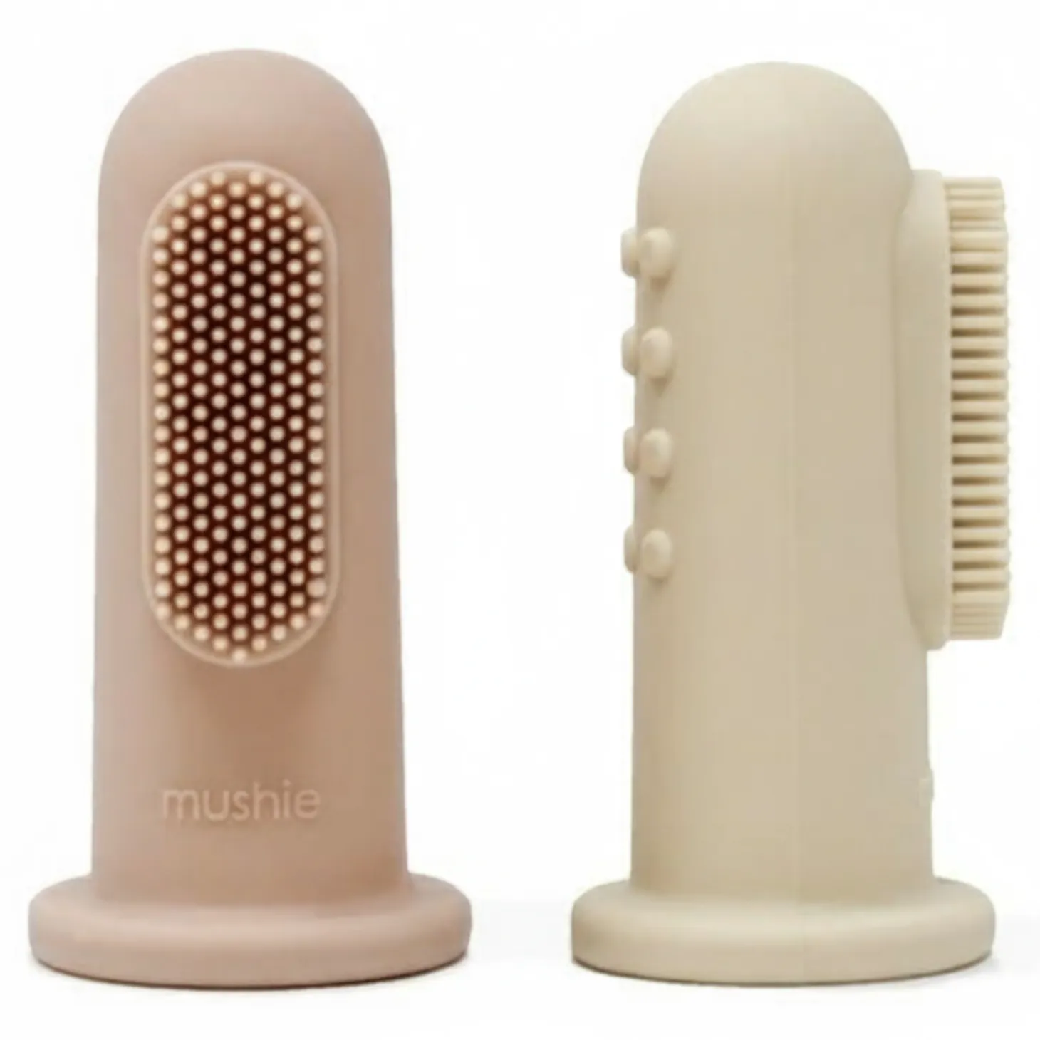 2 pierwsze szczoteczki na palec Blush & Sand