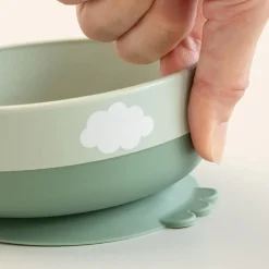 Pierwszy Zestaw Obiadowy Foodie Happy Clouds Green