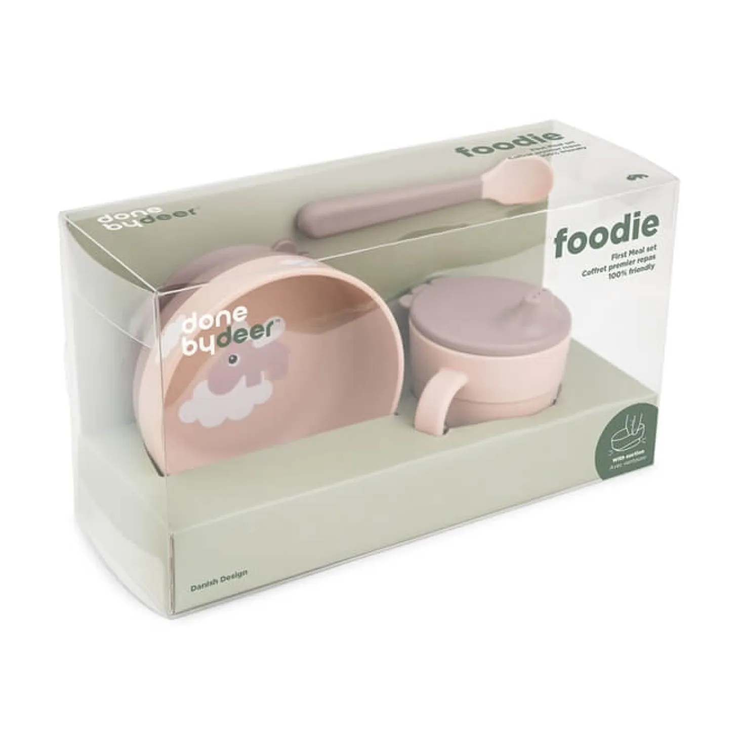 Pierwszy Zestaw Obiadowy Foodie Happy Clouds Powder