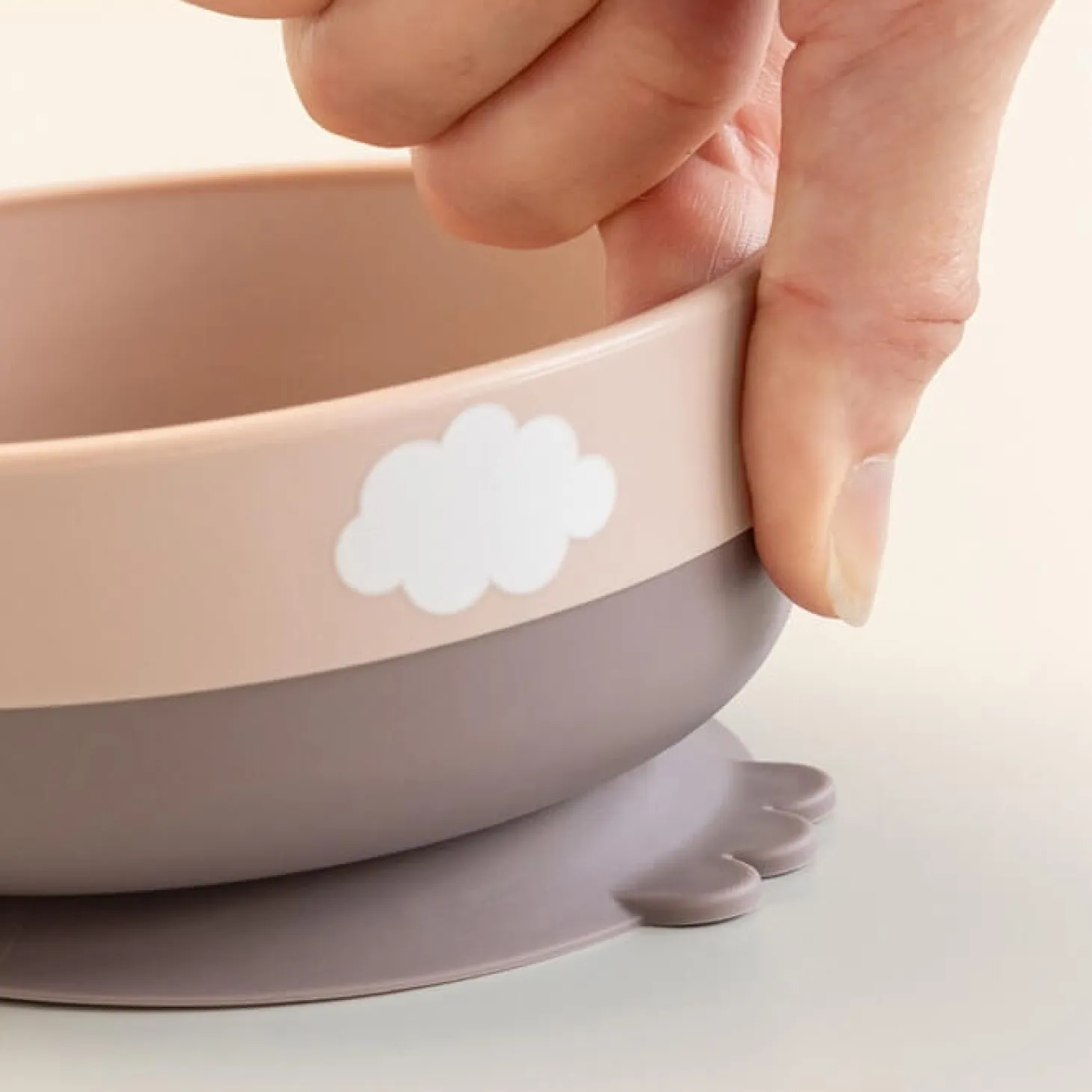 Pierwszy Zestaw Obiadowy Foodie Happy Clouds Powder