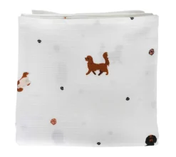 Otulacze I Pieluszki|Otulacze I Pieluszki | Lullalove Pieski, cavaliery - otulacz muślinowy 100x100cm