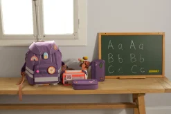 Piórniki|Plecaki I Torebki Dziecięce | Lassig Piórnik na przybory szkolne Unique, purple