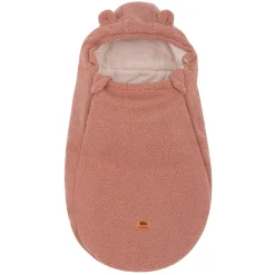 Śpiworek do fotelika Teddy Bear - antyczny róż