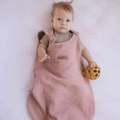 Śpiworki Do Spania|Śpiworki Do Spania | Zaffiro Śpiworek do spania muślinowy 0,5 TOG Malaga - Pink