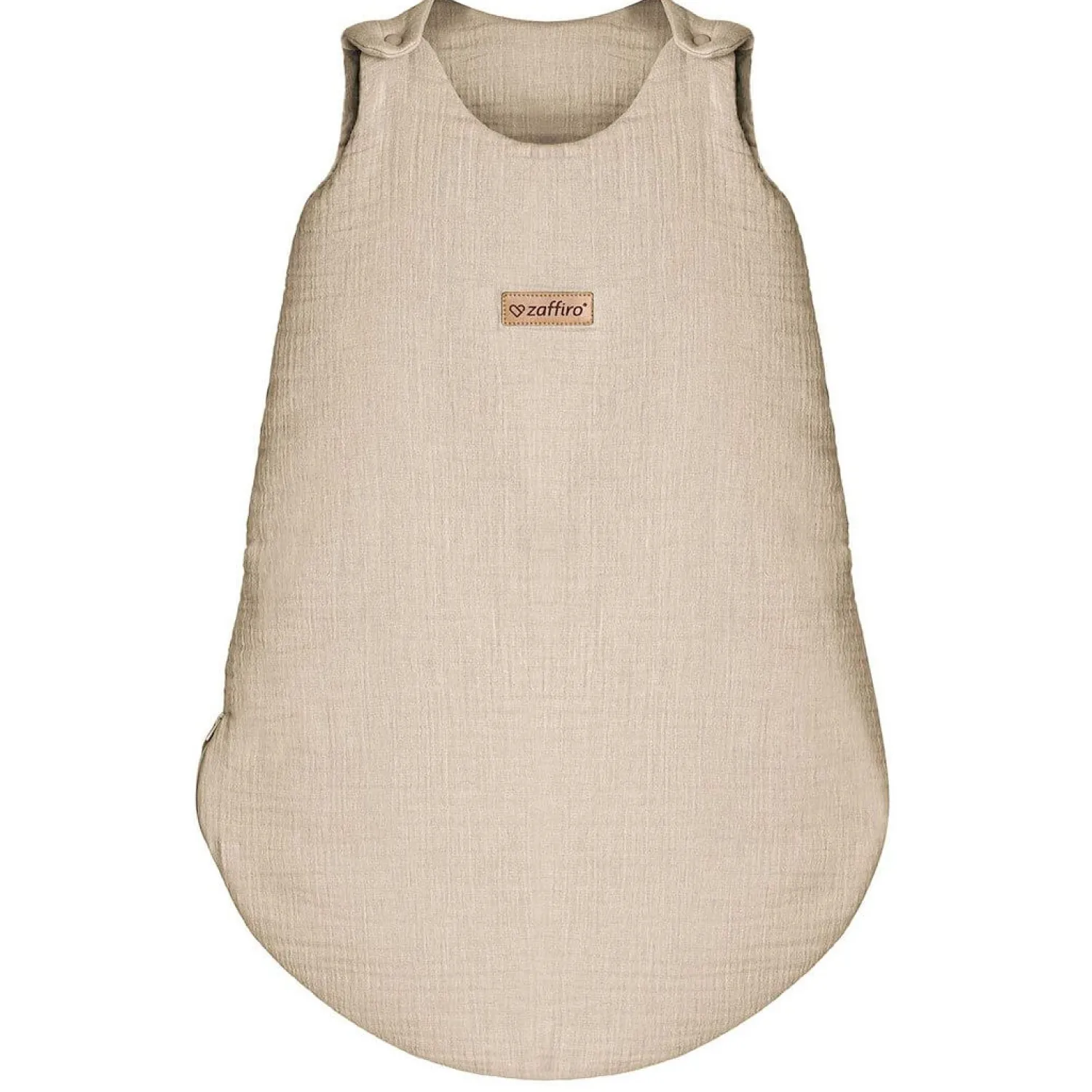 Śpiworki Do Spania|Śpiworki Do Spania | Zaffiro Śpiworek do spania muślinowy 1,5 TOG Malaga - Beige