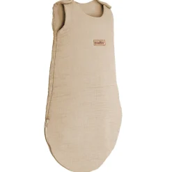 Śpiworki Do Spania|Śpiworki Do Spania | Zaffiro Śpiworek do spania muślinowy 1,5 TOG Malaga - Beige