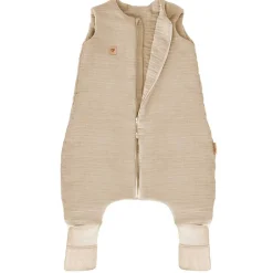 Śpiworki Do Spania|Śpiworki Do Spania | Zaffiro Śpiworek do spania muślinowy z nogawkami 0,5 TOG Malaga - Beige